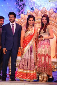 Ram Charan Wedding Reception Photos