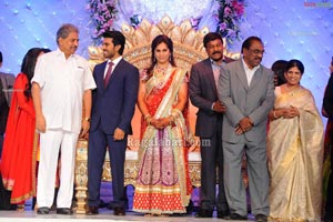 Ram Charan Wedding Reception Photos