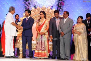 Ram Charan Wedding Reception Photos