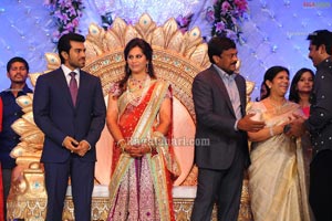 Ram Charan Wedding Reception Photos