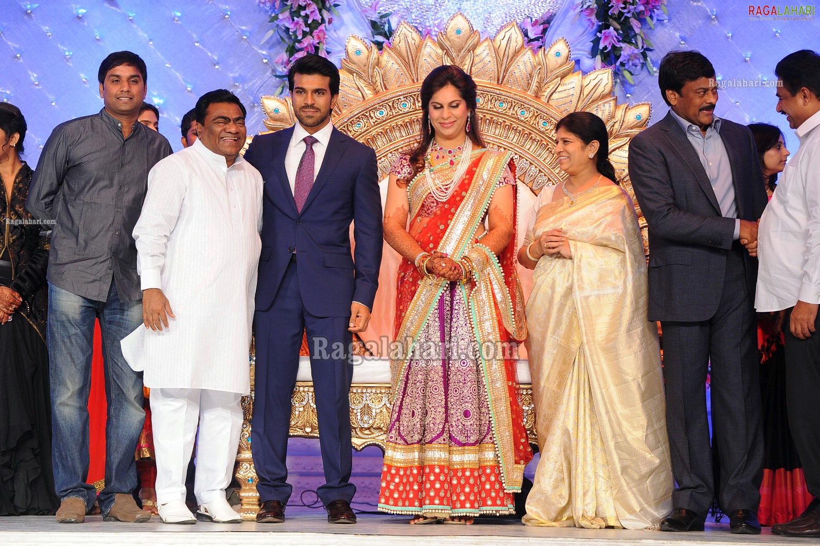 Celebs at Ram Charan-Upasana's Wedding Reception