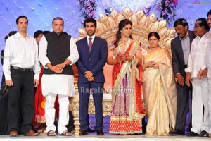 Ram Charan Wedding Reception Photos