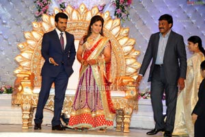 Ram Charan Wedding Reception Photos