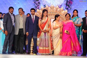 Ram Charan Wedding Reception Photos