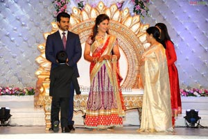 Ram Charan Wedding Reception Photos