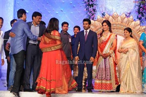 Ram Charan Wedding Reception Photos