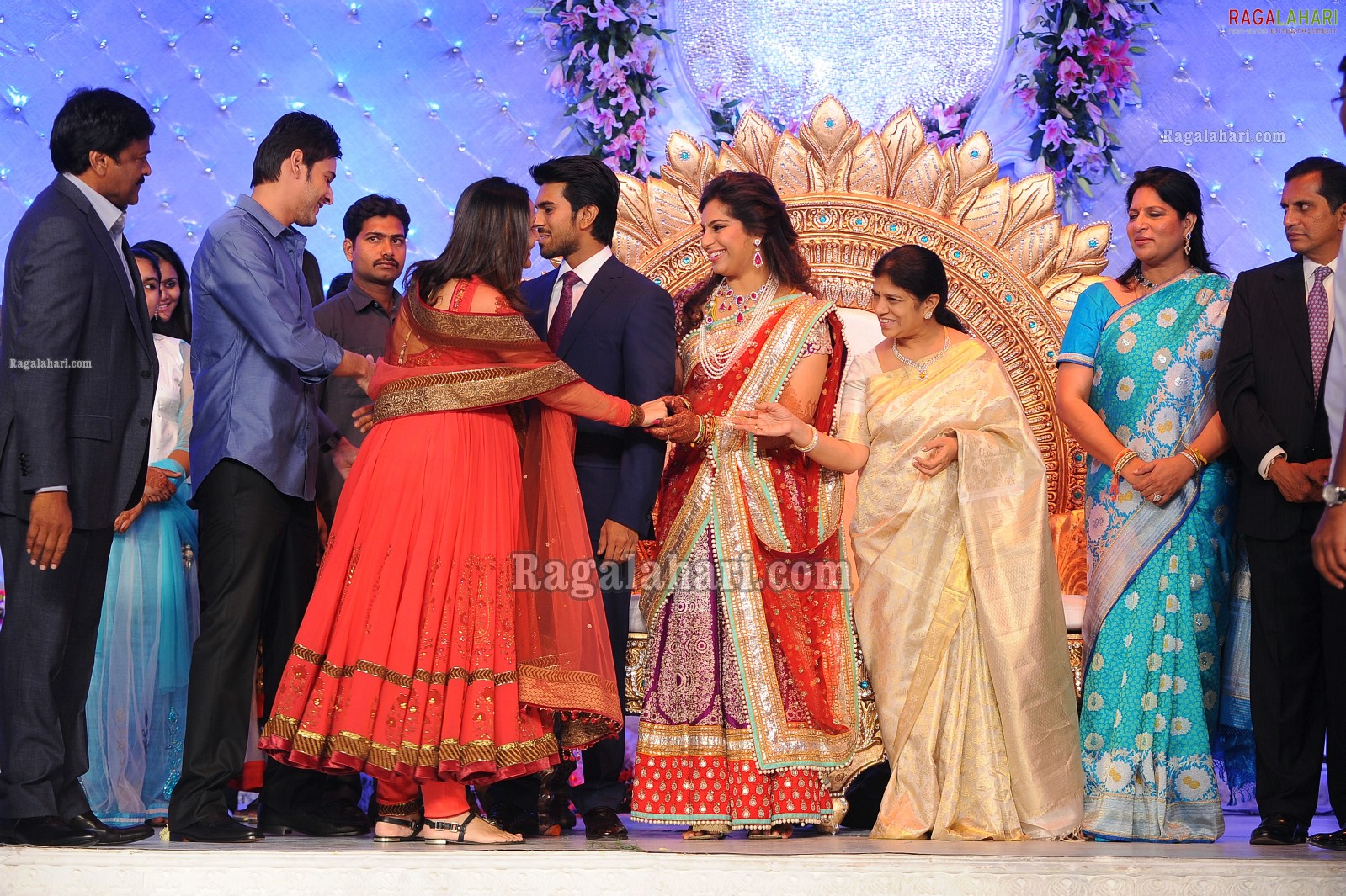 Celebs at Ram Charan-Upasana's Wedding Reception