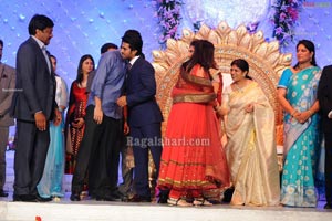 Ram Charan Wedding Reception Photos