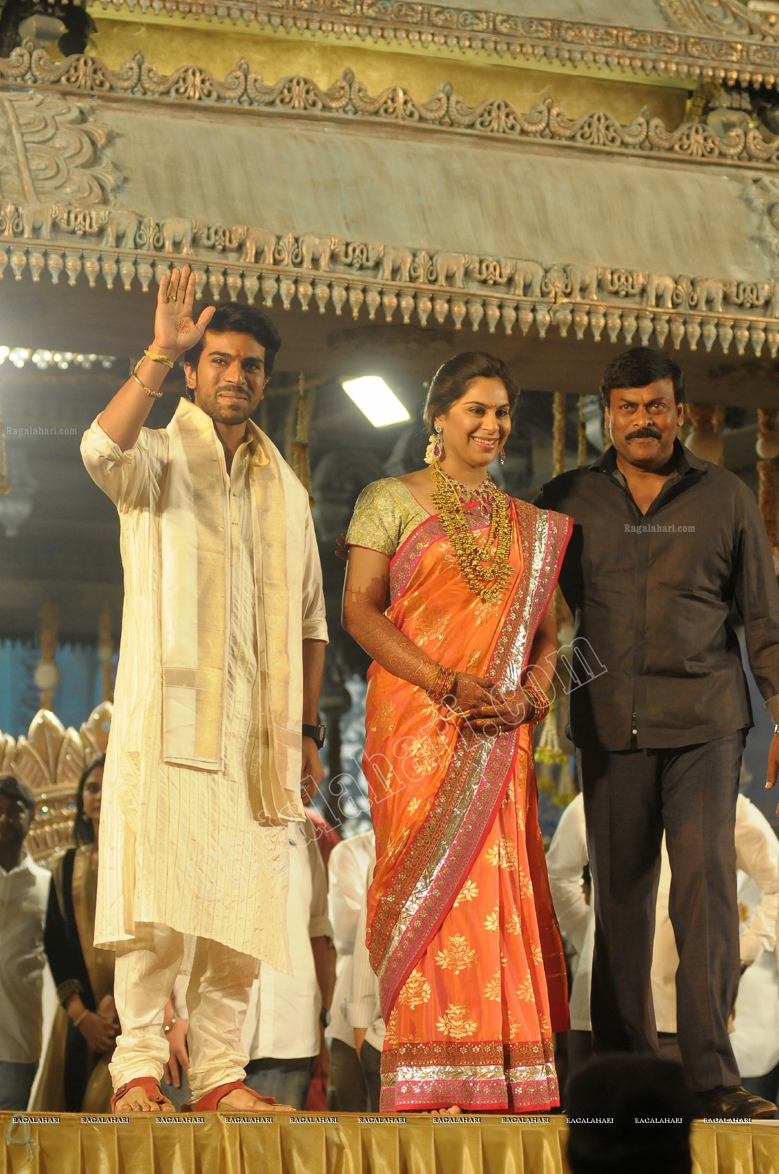 Ram Charan Wedding Reception for Fans [HD]
