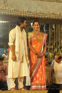 Ram Charan Upasana Wedding Reception for Fans at Temple Trees