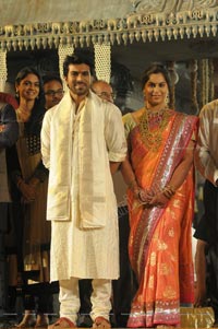 Ram Charan Upasana Wedding Reception for Fans at Temple Trees