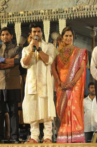 Ram Charan Upasana Wedding Reception for Fans at Temple Trees