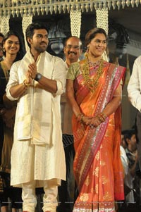 Ram Charan Upasana Wedding Reception for Fans at Temple Trees