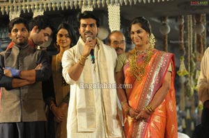 Ram Charan Upasana Wedding Reception for Fans at Temple Trees