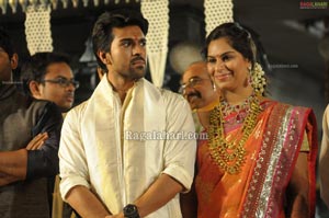 Ram Charan Upasana Wedding Reception for Fans at Temple Trees