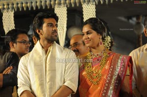 Ram Charan Upasana Wedding Reception for Fans at Temple Trees