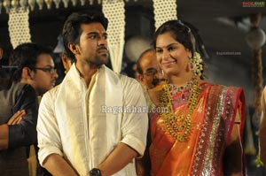 Ram Charan Upasana Wedding Reception for Fans at Temple Trees