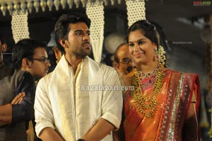 Ram Charan Upasana Wedding Reception for Fans at Temple Trees