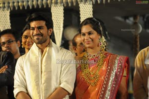 Ram Charan Upasana Wedding Reception for Fans at Temple Trees