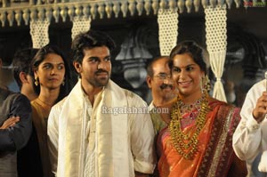 Ram Charan Upasana Wedding Reception for Fans at Temple Trees