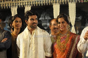 Ram Charan Upasana Wedding Reception for Fans at Temple Trees