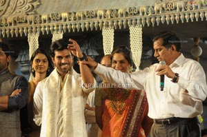 Ram Charan Upasana Wedding Reception for Fans at Temple Trees