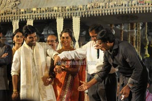 Ram Charan Upasana Wedding Reception for Fans at Temple Trees