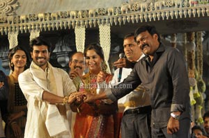 Ram Charan Upasana Wedding Reception for Fans at Temple Trees