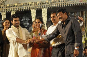 Ram Charan Upasana Wedding Reception for Fans at Temple Trees