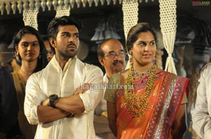 Ram Charan Upasana Wedding Reception for Fans at Temple Trees