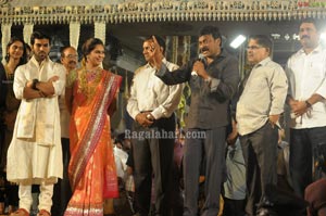 Ram Charan Upasana Wedding Reception for Fans at Temple Trees