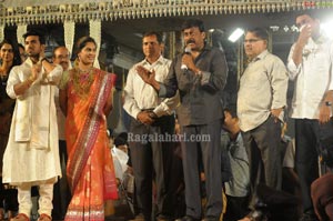 Ram Charan Upasana Wedding Reception for Fans at Temple Trees