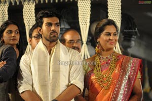 Ram Charan Upasana Wedding Reception for Fans at Temple Trees