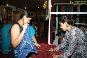 Shraddha Das launches Weaves Lifestyle Exhibition