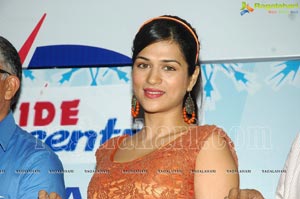 Shraddha Das at SK Traders Hyderabad Press Meet