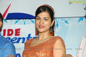 Shraddha Das at SK Traders Hyderabad Press Meet