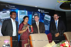 Purandeswari at Texas Instruments Press Conference, Taj Krishna