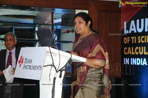 Purandeswari at Texas Instruments Press Conference, Taj Krishna