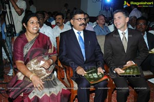 Purandeswari at Texas Instruments Press Conference, Taj Krishna