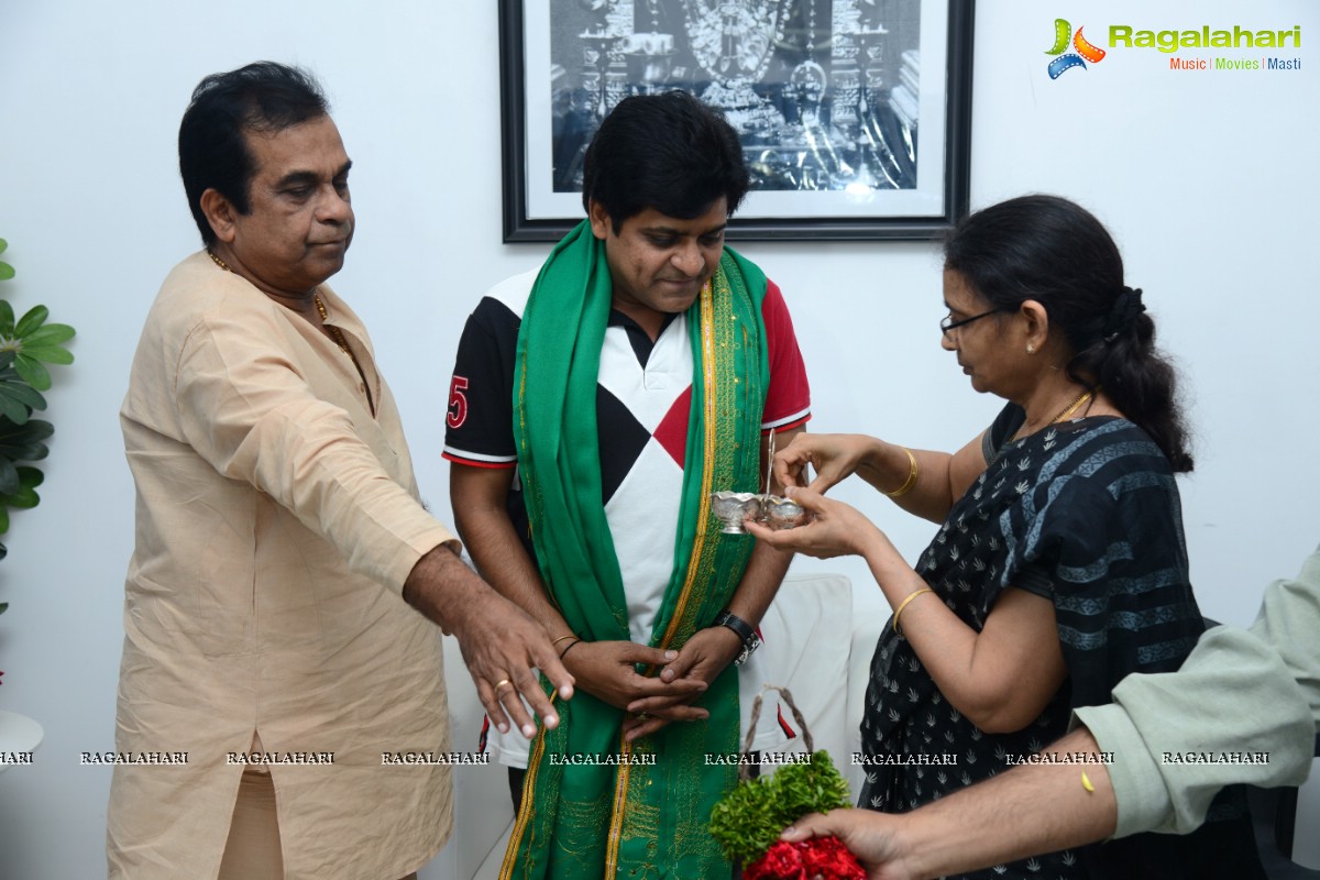 Brahmanandam felicitates Ali