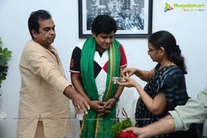 Brahmanandam Felicitates Aali