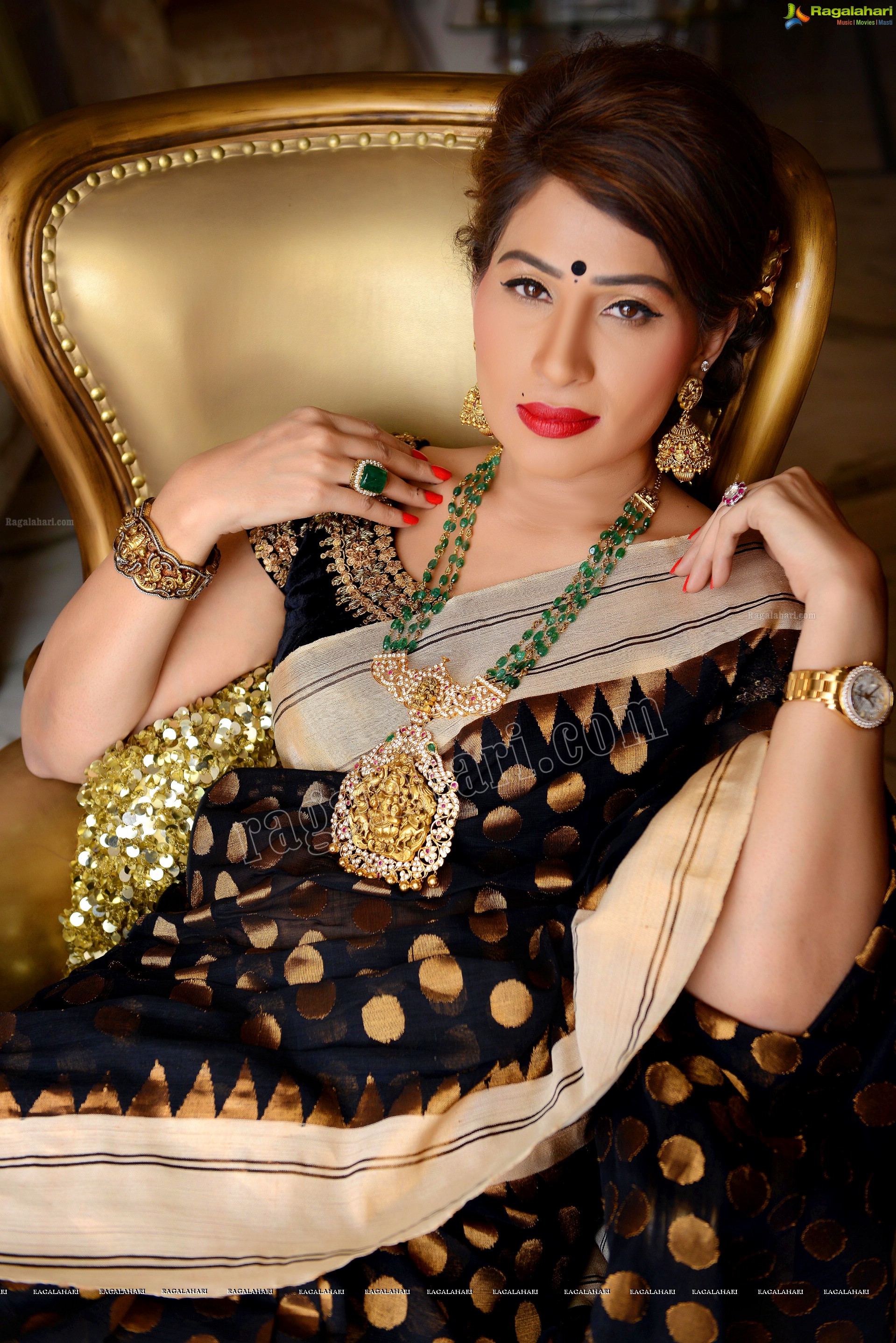 Nekkanti Shreedevi Chowdary MBS Jewellery Photo Shoot