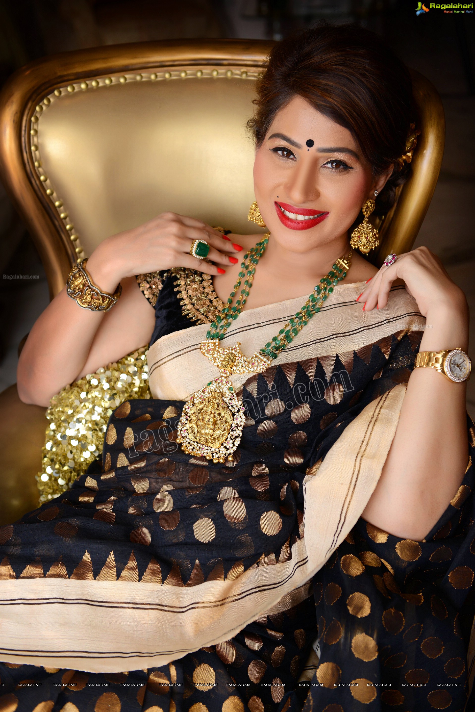 Nekkanti Shreedevi Chowdary MBS Jewellery Photo Shoot