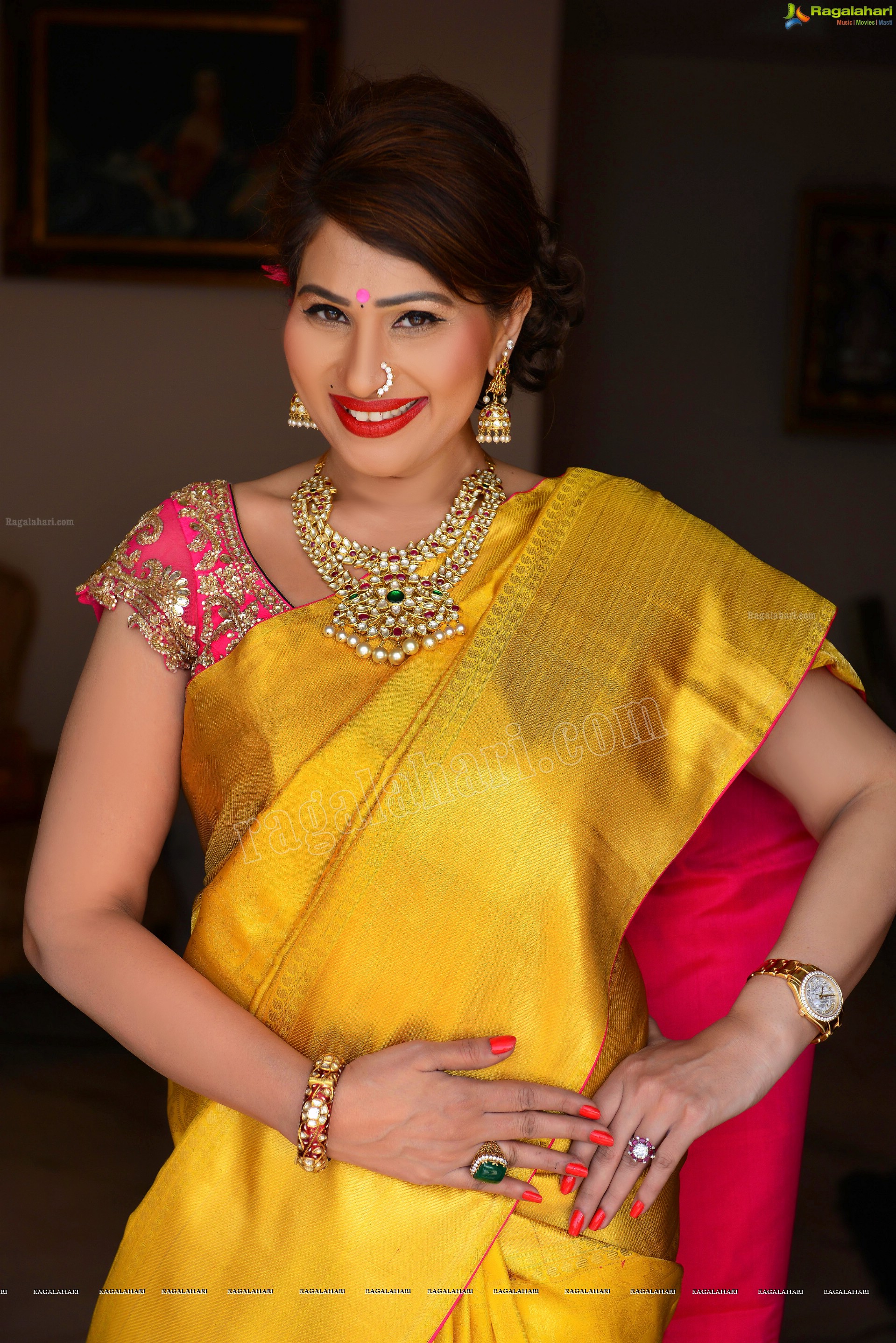 Nekkanti Shreedevi Chowdary MBS Jewellery Photo Shoot