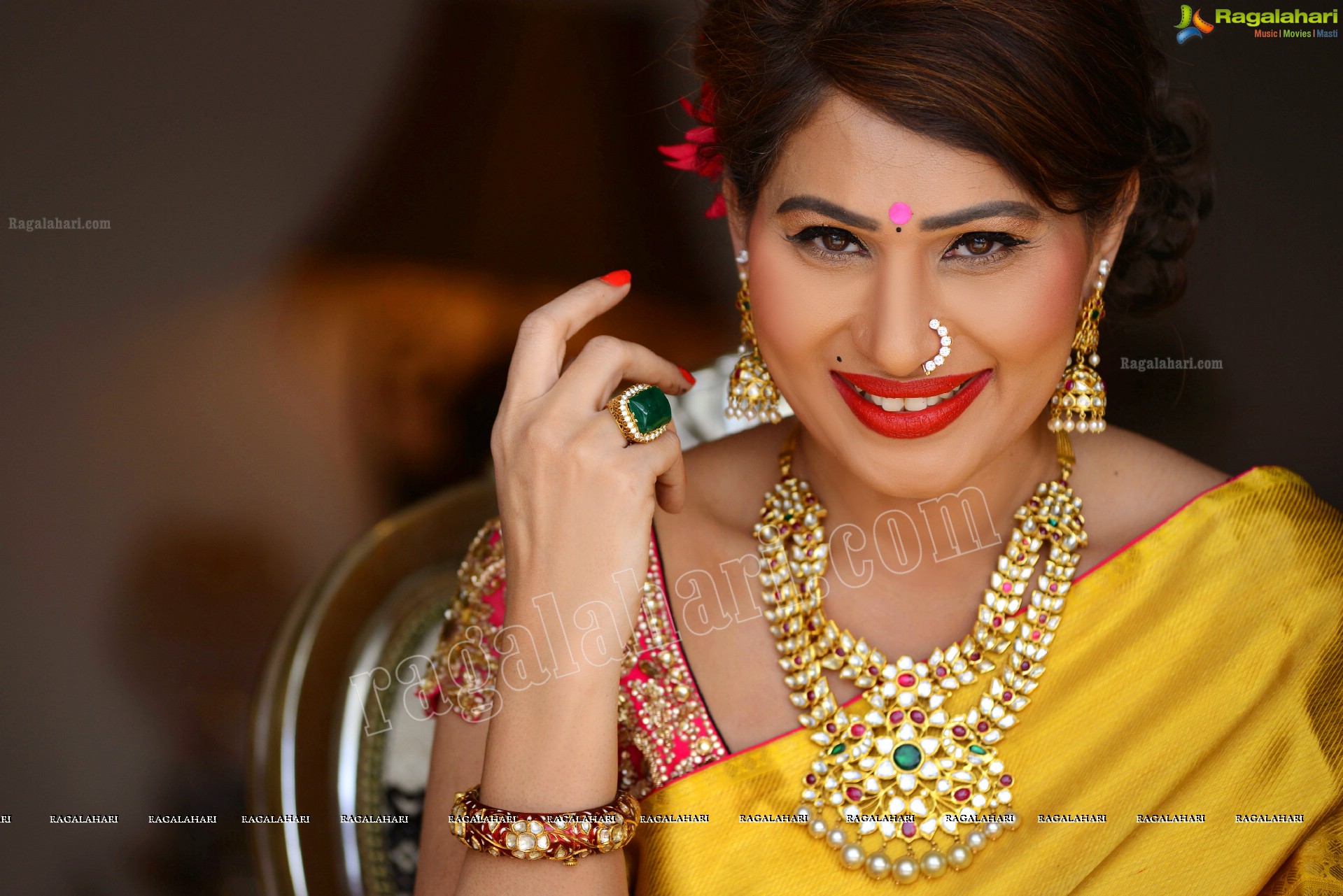 Nekkanti Shreedevi Chowdary MBS Jewellery Photo Shoot