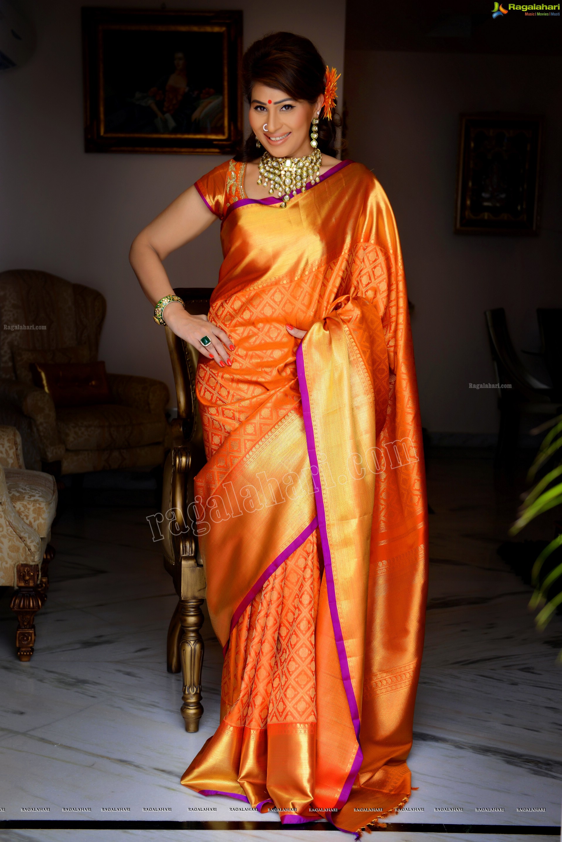 Nekkanti Shreedevi Chowdary MBS Jewellery Photo Shoot