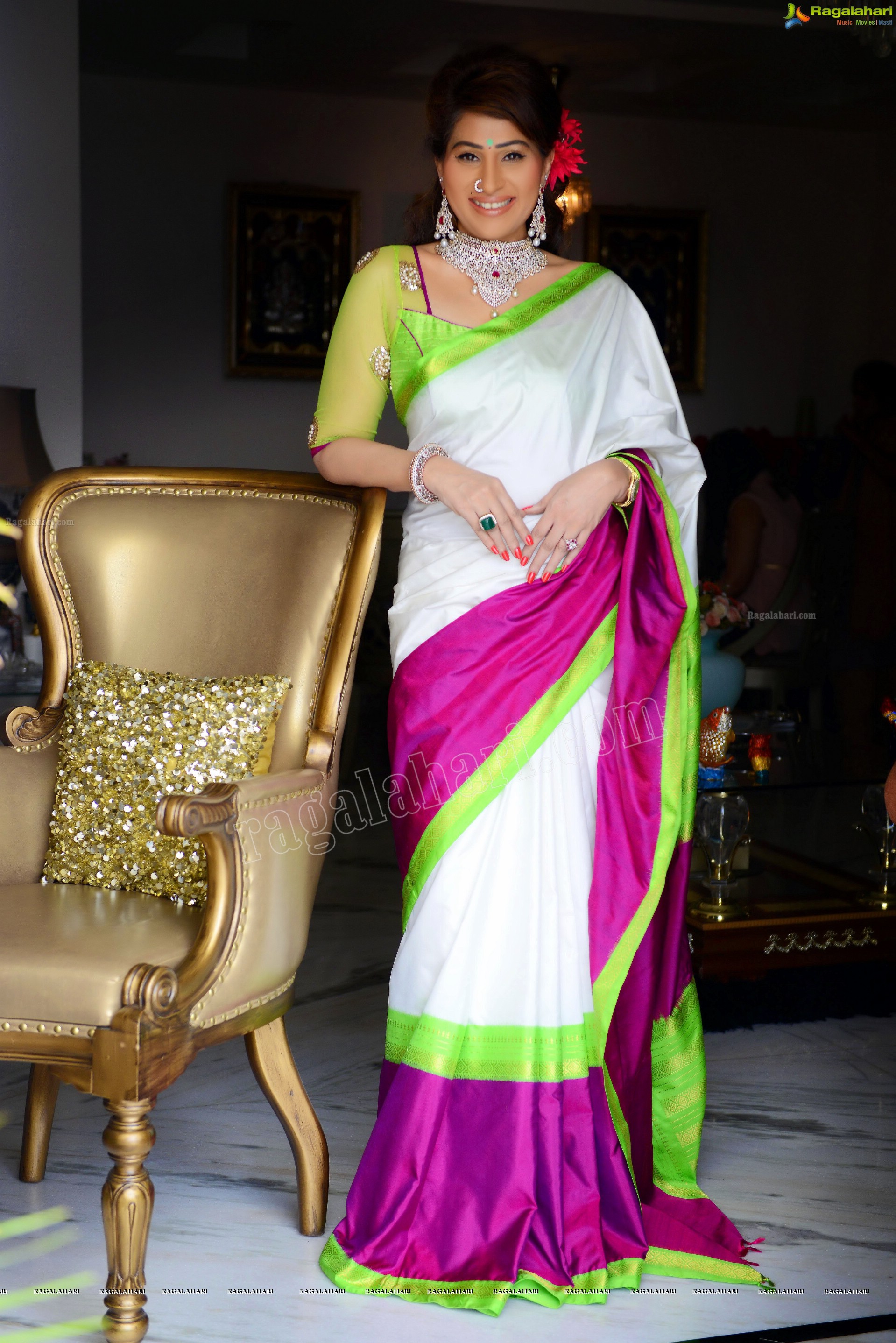 Nekkanti Shreedevi Chowdary MBS Jewellery Photo Shoot