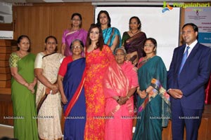 Amita Piyush Motwani speaks at Usha Lakshmi Breast Cancer Foundation