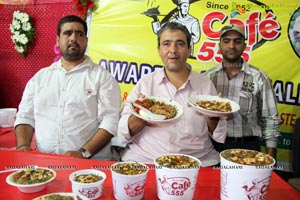 Launch of Season's First Haleem at Cafe 555, Hyderabad