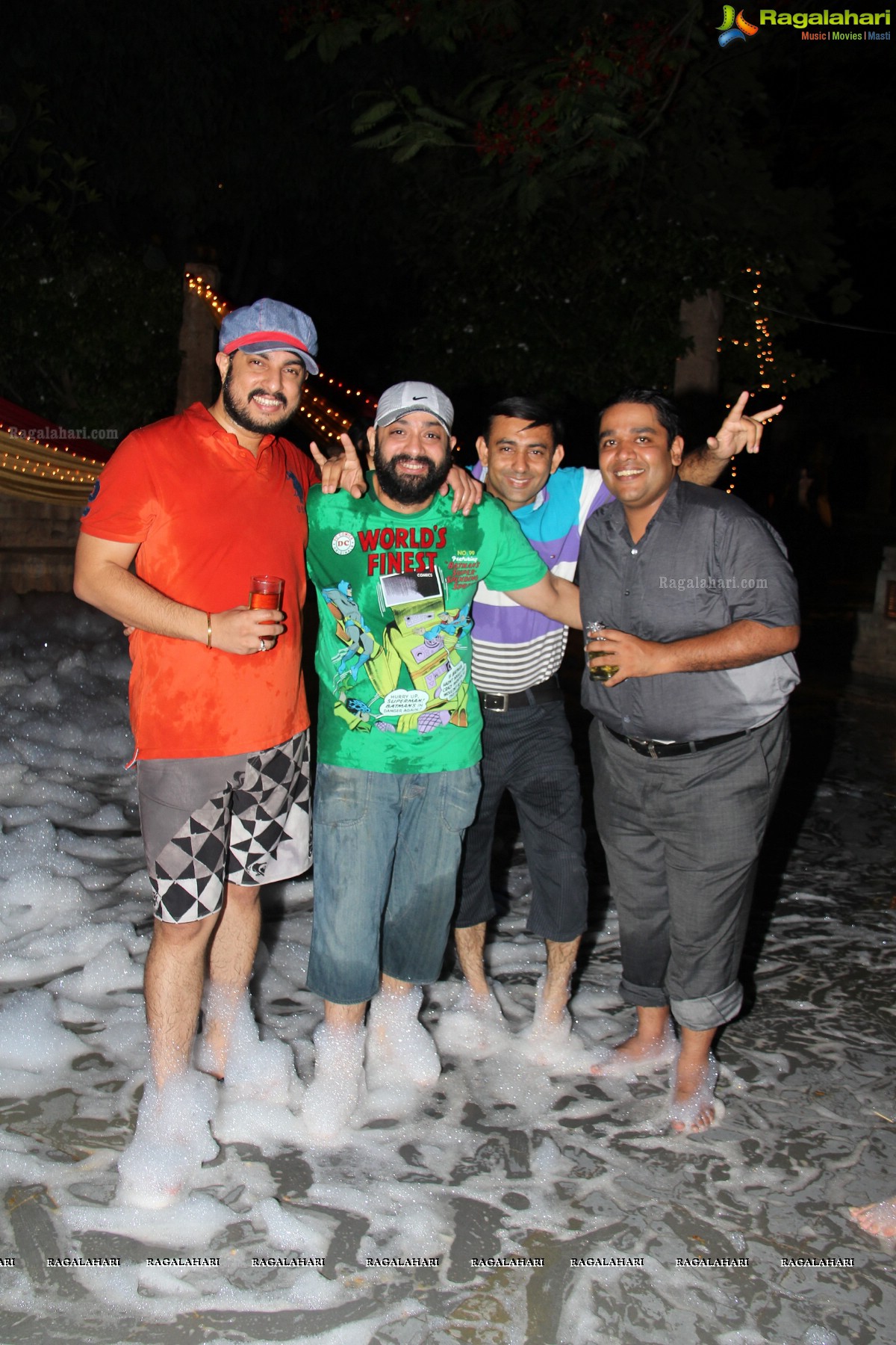 Dance Foam Party by Puru-Shalini Modani and Aditya-Monica Deenadayal